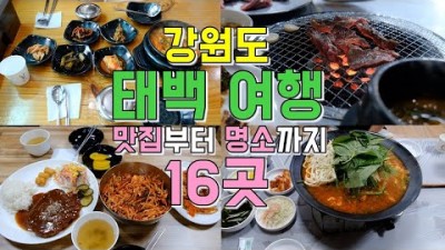 강원도 태백 여행, 태백 명소 맛집 가볼만한 곳 16곳 태백 여행 맛집 추천 정보